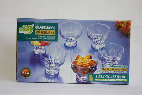 Glassware Green Apple Glass set