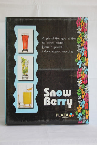 Snow Berry Glass Set