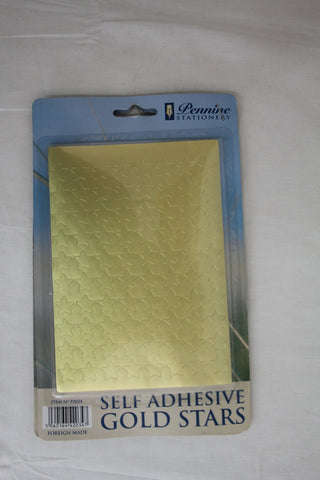 Self Adhesive Gold Stars