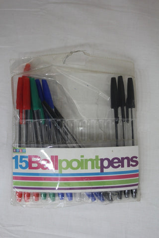 15 Ball Point Pens